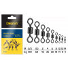 Delphin Rolling Swivel A-01 BN veľ.4 10 ks