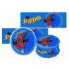 SADA JEDLÝ OBRÁZOK NA TORTU + BOKY + NÁPIS - Spider-Man