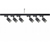 Kolajnicové led svietidla - Zbierka 6 3Faze žiaroviek s koľajnicou 2x150 cm s konektorom (Zbierka 6 3Faze žiaroviek s koľajnicou 2x150 cm s konektorom)