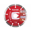 EXTOL Kotúč rezný diamantový segmentový 115mm EXTOL 108711