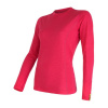 Triko dlouhé dámské SENSOR MERINO ACTIVE magenta XL