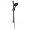 Hansgrohe Sprchový set Rainfinity 3jet s tyčou 65 cm, čierny chróm 28745340