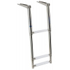 OSCULATI Teleskopický veľký rebrík AISI316 3 kroky Variant: Teleskopbadeleiter, breit AISI316 4-stufig Telescopic large ladder AISI316 3 steps