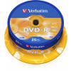 Médiá VERBATIM DVD-R AZO 4,7 GB, 16x, spindle 25 ks (43522)