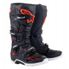 Boty TECH 7 ENDURO, ALPINESTARS (černá/červená fluo/bílá, vel. 48)