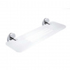 Nimco Unix Polica IXI s frézovanými otvormi, 40 cm, chróm UN X340-26