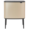 Brabantia BO Touch Bin 11+23L champagne