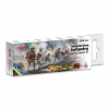 Sada akrylových farieb ICM - WWI British infantry 6 x 12 ml