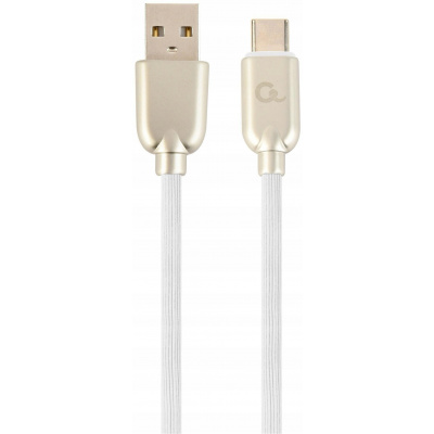 Gembird CC-USB2R-AMCM-2M-W USB-A na USB-C (AM/CM), 2m, bílý