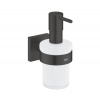 GROHE GROHE 410982430 - Dávkovač tekutého mydla START CUBE 158 × 126 × 72 mm čierny GH1316 + záruka 3 roky zadarmo
