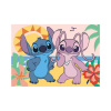 Dino Stitch na pláži Puzzle 100 XL dielikov
