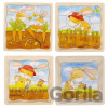 Goki viacvrstvové puzzle zeleninový záhon