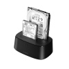 Ugreen 50857 puzdro pre disk Kryt HDD Čierna 2.5/3.5