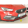 Seat Leon KL 5-dvere., 04 / 20-, lipa pod predný nárazník, plast ABS lakovaný do čiernej lesklej farby, Rieger tuning