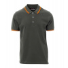 PAYPER SKIPPER 000073-0021 / Polotriko s krátkym rukávom - smoke/orange M
