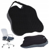 KLINOVÁ PODUŠKA NA ZVÝŠENIE SEDADLA AUTA, PAMÄŤOVÁ PENA, ERGONOMICKÁ