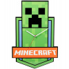 Nástenné hodiny Minecraft - Creeper