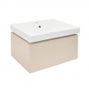 Swiss aqua technologies Koupelnová skříňka s umyvadlem SAT Feel 60x30x46 cm pískově béžová mat SATFEEL60BEU1
