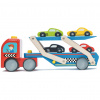 Le Toy Van Ťahač s autíčkami Race Le Toy Van Ťahač s autíčkami Race