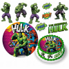 DIGITÁLNA TLAČ Jedlý obrázok na tortu HULK AVENGERS POSTAVY + DARČEK TEXT 3