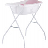 CHIPOLINO Vanička s podložkou a stojanom Vela 87cm Pink (VKVE00212PI)