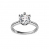iZlato Forever Diamantový zásnubný prsteň Represent s lab-grown diamantom 2,00 ct, biele zlato 9K BSLG009AHR