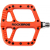 Pedál RockBros, PL,LSL Flat nylon, 9/16, oranžový