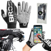 Rockbros xl bicyklové rukavice čierne (Bezdrôtový rýchlomer LCD na bicykel)