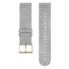 Suunto 20mm Urban 4 Microfiber Strap Grey Gold Size S