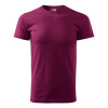 MALFINI Tričko Basic 129, krátký rukáv, pánské MAL-1294316 XL Fuchsia