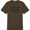 Fox Flag Ss Prem Tee Military - XXL