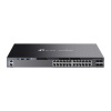 TP-LINK TP-Link Omada SG6428X sieťový prepínač Riadený L3 Gigabit Ethernet (10/100/1000) 1U Čierna (SG6428X)