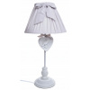 Lampa na nočný stolík s mašľou 44 cm SIVÁ