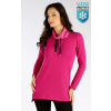 LITEX Rolák dámsky s dlhým rukávom. 7F111 - veľ. XL, tmavo ružová