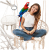 Hojdacia sieť kreslo závesné bocianie hniezdo hojdačka