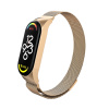 Xiaomi Milánsky ťah magnetický - kovový náhradný remienok pre Mi Band 7 Farba: Rose Gold MBSCZ-7MT03