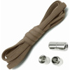 Elastické šnúrky bez viazania No Tie Laces, 100cm, béžová