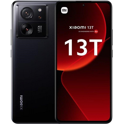 Xiaomi 13T 5G 8GB/256GB čierny (Dual Sim, 5G internet, 8-jadro, RAM 8GB, pamäť 256GB, FullHD+ AMOLED displej 6.67", Leica 50MPix, NFC, 5000mAh)