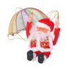 XHT-6627 Elektrická hračka Santa s padákom – vianočná dekorácia