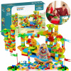 Konštrukčné kocky Dobrodružná dráha Veľká XXL Sada 282 dielov pre deti od 3 rokov+