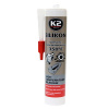 K2 Silikón červený Kartuša 300 gr (Silikón červený kartuša +350 °C 300g)