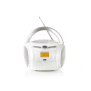Rádio FM / USB / CD / BLUETOOTH NEDIS SPBB100WT WHITE