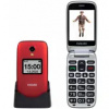 Evolveo EasyPhone FS + stojan červená / 2.8 / 3MP / SOS / microSDHC