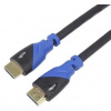 PremiumCord Ultra HDTV 4K@60Hz kabel HDMI 2.0b Color+zlacené konektory 1,5m kphdm2v015