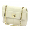 Pierre Cardin FRZ 1957 SAVAGE béžová dámska kožená kabelka 29 x 21 x 11 cm