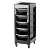 ACTIVESHOP Kadernícky vozík GABBIANO 030 čierny