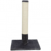 Škrabací stĺpik BATRES, ø 9 / 62 cm, platinovo sivá
