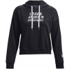 Dámska mikina Under Armour, ESSENTIAL SCRIPT čierna,biela, L
