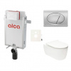 Cenovo zvýhodnený závesný WC set Alca na zamurovanie + WC Glacera Alfa SIKOAA3