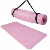 Podložka na cvičenie Pure2Improve 120 cm x 60 cm ružová